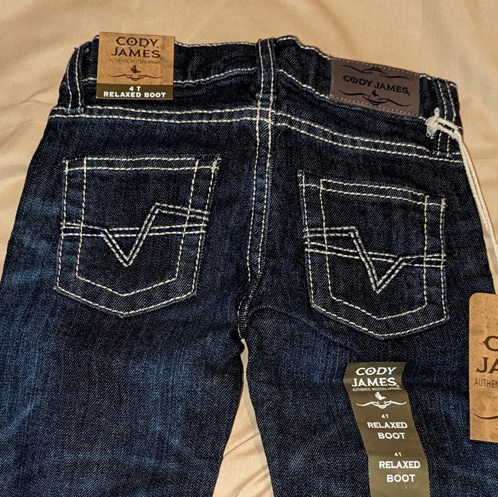 NWT 4T Cody James Relaxed Boot Jeans